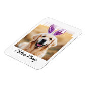 Magnet Flexible Télécharger le nom de photo de l'animal de compagn (Côté Gauche)