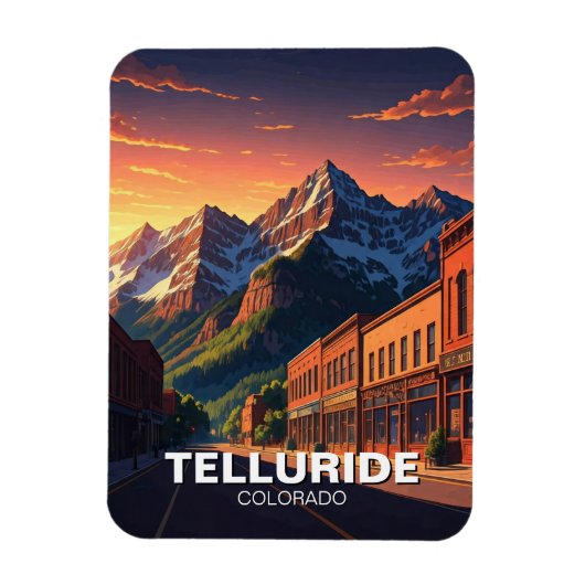 Magnet Flexible Telluride Colorado (Vertical)