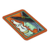 MAGNET FLEXIBLE TÉMOIGNAGE MANGEANT DE LA GLACE CRÈME CONE, HALLOW (Côté Droit)