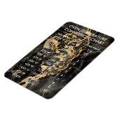 Magnet Flexible Température du graphique de conversion Celsius Fah (Côté Gauche)