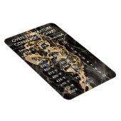 Magnet Flexible Température du graphique de conversion Celsius Fah (Côté Droit)