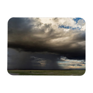 Magnet Flexible Tempête Qui S'Étend Sur Les Pentes Du Mont À Pr