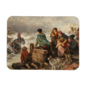 Magnet Flexible Tempête sur la côte (par Rudolf Jordan) (Horizontal)