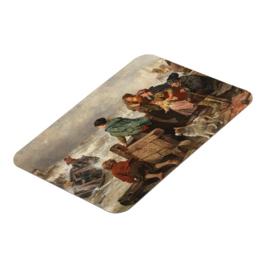 Magnet Flexible Tempête sur la côte (par Rudolf Jordan) (Côté Gauche)