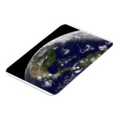 Magnet Flexible Tempêtes Tropicales Sur La Planète Terre. (Côté Gauche)