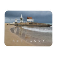 Temple bouddhiste Sri Lanka vue réfrigérateur aima