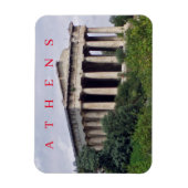 Magnet Flexible Temple d'Athènes Hephaestus vue aimant frigo (Vertical)