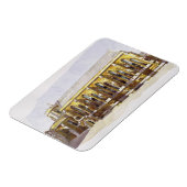 Magnet Flexible Temple Église Temple Temple (Côté Gauche)