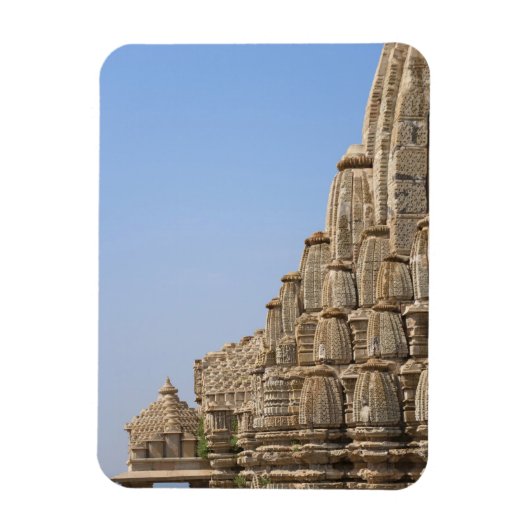 Magnet Flexible Temple jaïn dans le fort de Chittorgarh, Inde (Vertical)