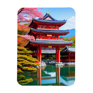 Magnet Flexible Temple japonais