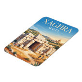 Magnet Flexible Temples de Ġgantija Malte (Côté Gauche)