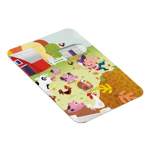 Magnet Flexible Temps de comptage - Ferme (Côté Droit)