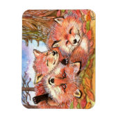 Magnet Flexible Temps de lecture des renards (Vertical)