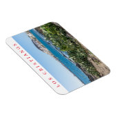 Magnet Flexible Tenerife Los Cristianos vue frigo aimant (Côté Droit)