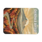 Magnet Flexible Tennessee Cherohala Skyway Souvenir (Horizontal)