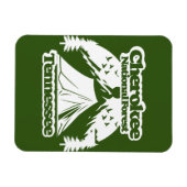 Magnet Flexible Tennessee de la forêt nationale de Cherokee (Horizontal)