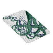 Magnet Flexible Tentacles de pieuvre vert et bleu (Côté Droit)