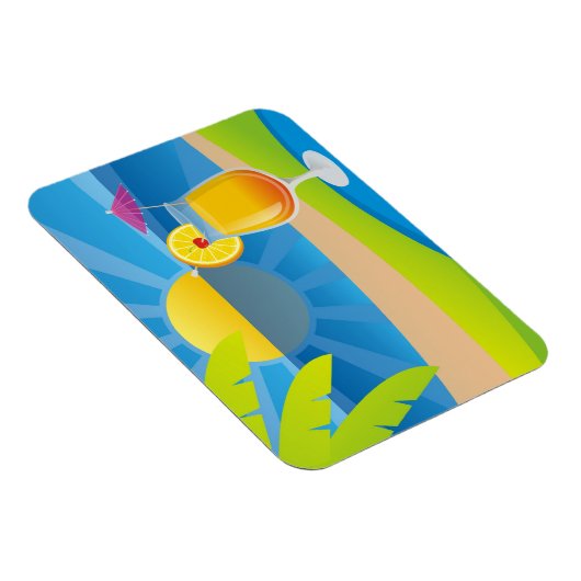 Magnet Flexible Tequila Sunrise (Côté Droit)