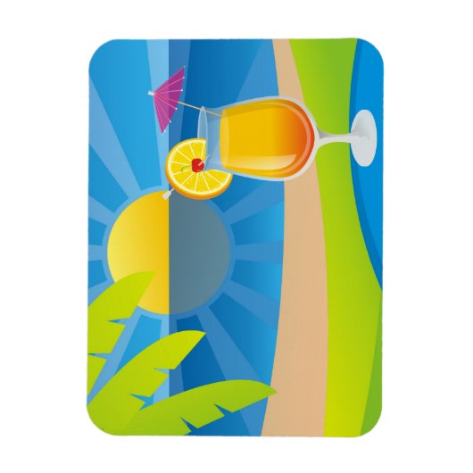 Magnet Flexible Tequila Sunrise (Vertical)