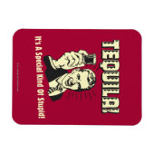 Magnet Flexible Tequila : Une espèce spéciale d'imbécile (Horizontal)