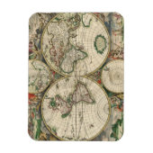 Magnet Flexible Terrarum Orbis Tabula (Vertical)