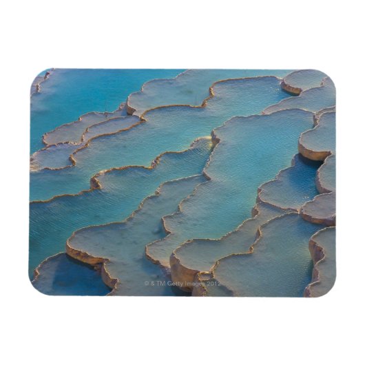Magnet Flexible Terrasses travertines de Pamukkale (Horizontal)