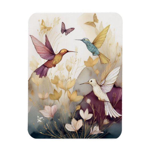 Magnet Flexible Terre des colibris (Vertical)