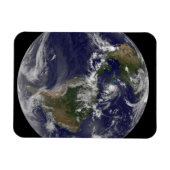 Magnet Flexible Terre Pleine Avec L'Ouragan Irène Au-Dessus Des Ba (Horizontal)