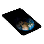 Magnet Flexible Terre Pleine Montrant Des Nuages Simulés Sur L'Afr (Côté Droit)