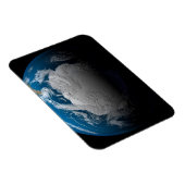 Magnet Flexible Terre Pleine Montrant Des Nuages Simulés Sur L'Ant (Côté Droit)