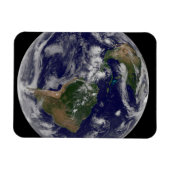 Magnet Flexible Terre Pleine Montrant Divers Systèmes De Tempête T (Horizontal)