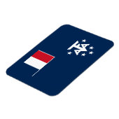 Magnet Flexible Terres australes françaises de l'Antarctique (Côté Gauche)