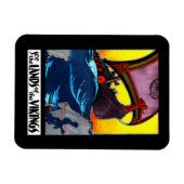 Magnet Flexible Terres de l'aimant Vikings (Horizontal)