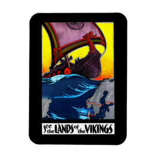 Magnet Flexible Terres de l'aimant Vikings
