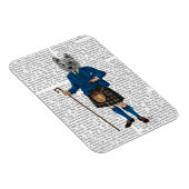 Magnet Flexible Terrier des montagnes occidental dans le kilt 3 (Côté Droit)