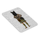 Magnet Flexible Terrier écossais à Kilt (Côté Droit)