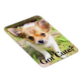 Magnet Flexible T'es mignonne ? Chiot (Côté Droit)
