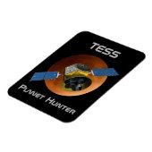 Magnet Flexible TESS Planet Hunter Spacecraft (Côté Gauche)