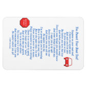 Magnet Flexible Test routier - Nouveau conducteur (Horizontal)