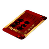 Magnet Flexible TÊT Vietnam New Year of the Monkey 2016 (Côté Gauche)