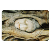 Magnet Flexible Tête de Bouddha dans le Fig Tree .. Ayutthaya, Tha (Horizontal)