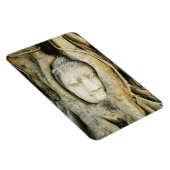 Magnet Flexible Tête de Bouddha dans le Fig Tree .. Ayutthaya, Tha (Côté Droit)