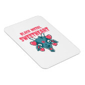 Magnet Flexible tête de chèvre mignonne baphomet (Côté Droit)