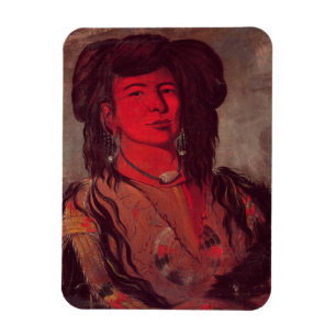 Magnet Flexible Tête de Kate One Horn (huile sur toile)