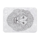 Magnet Flexible Tête de lion (Horizontal)