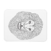 Magnet Flexible Tête de lion (Horizontal)