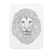 Magnet Flexible Tête de lion (Vertical)