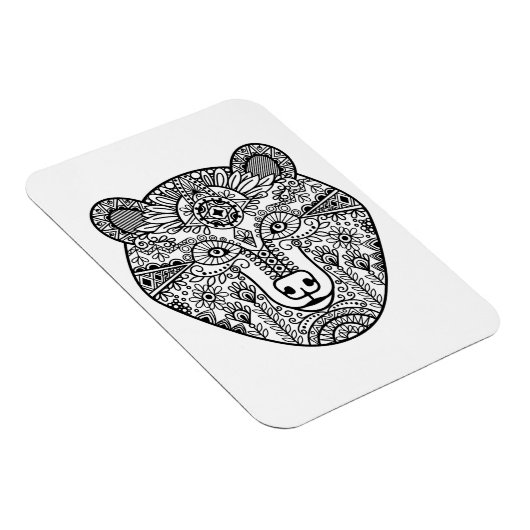 Magnet Flexible Tête d'ours de style (Côté Droit)