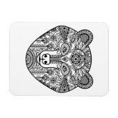 Magnet Flexible Tête d'ours de style (Horizontal)