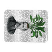 Magnet Flexible Tête du Plante Aspidistra (Horizontal)